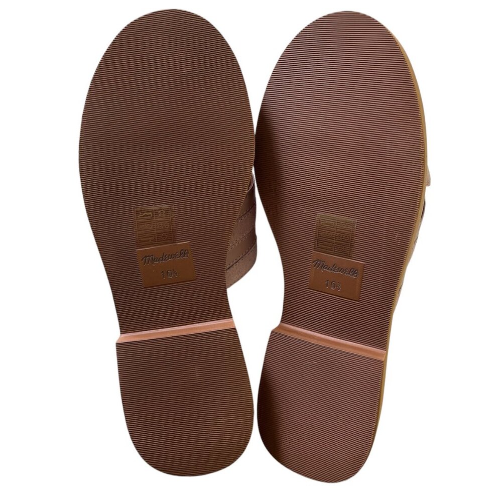 Madewell Leather Sandals NWT $110 Alina Platform Smooth 1 3/4" Heel Summer 10.5 - Picture 5 of 6